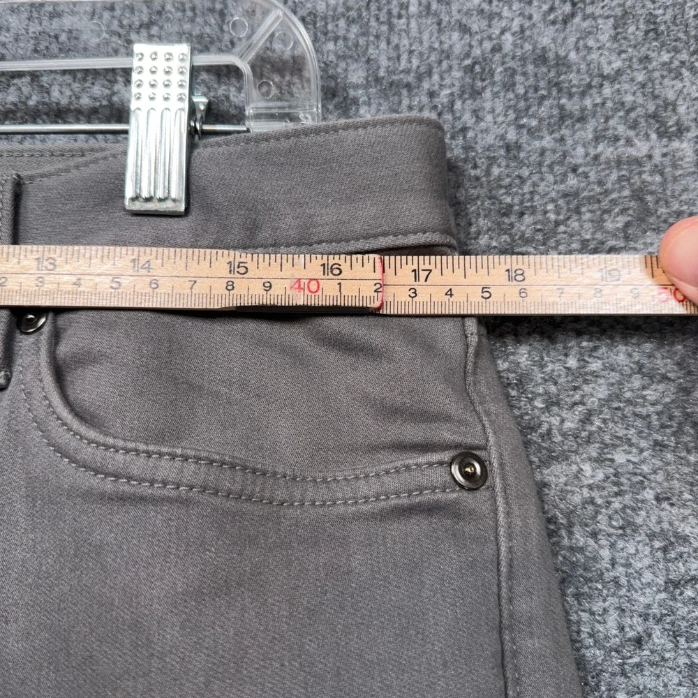 Banana Republic Traveler Pants Mens 33x32 Gray Slim Fit Stretch Chino Casual